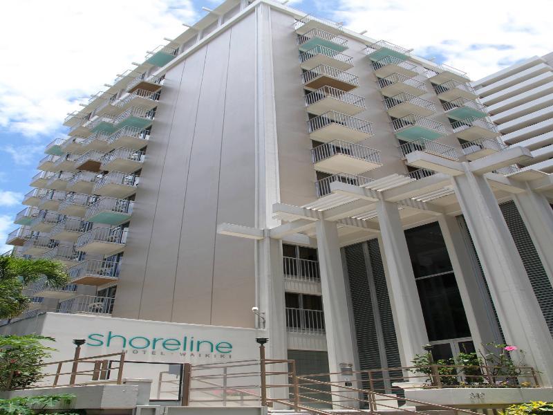 Shoreline Hotel Waikiki Honolulu Bagian luar foto