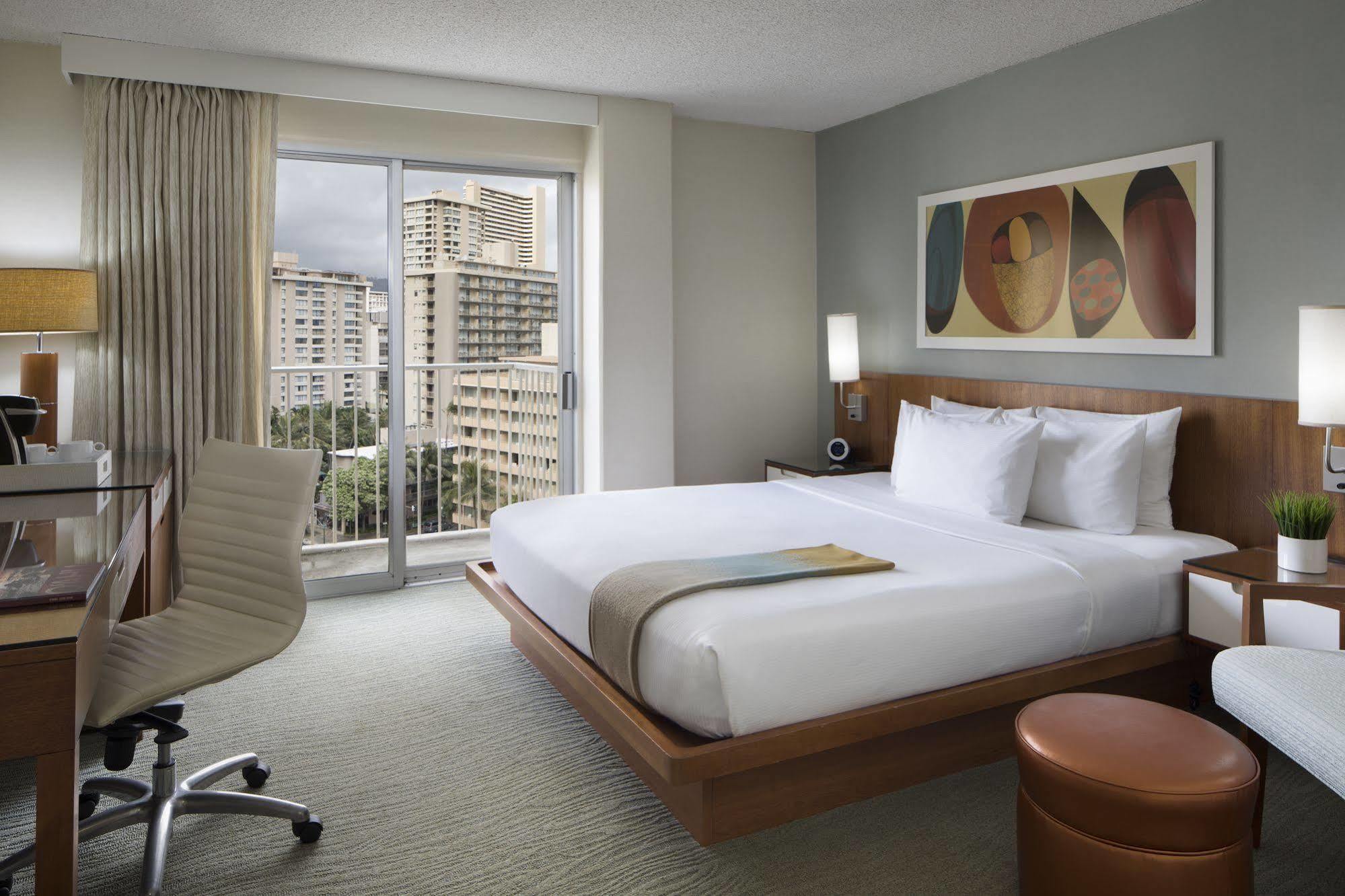 Shoreline Hotel Waikiki Honolulu Bagian luar foto