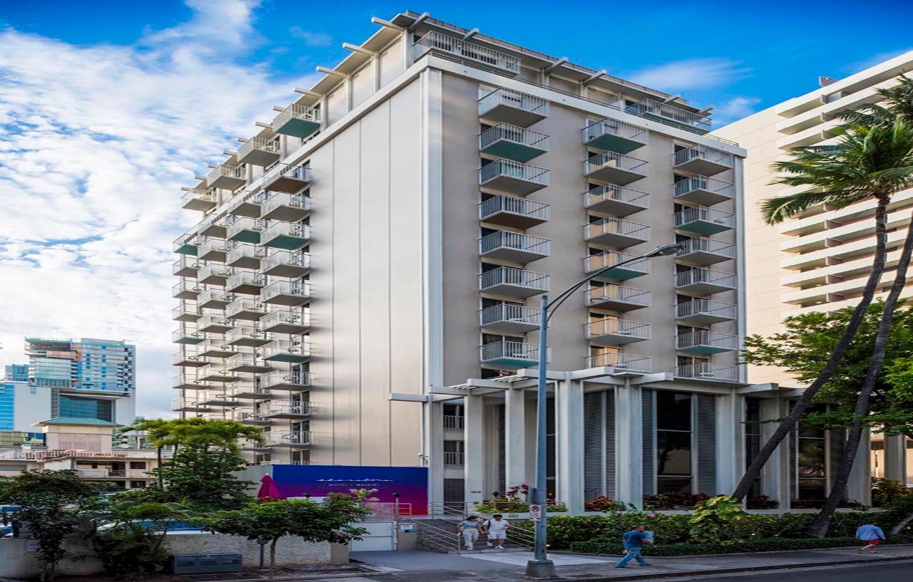 Shoreline Hotel Waikiki Honolulu Bagian luar foto